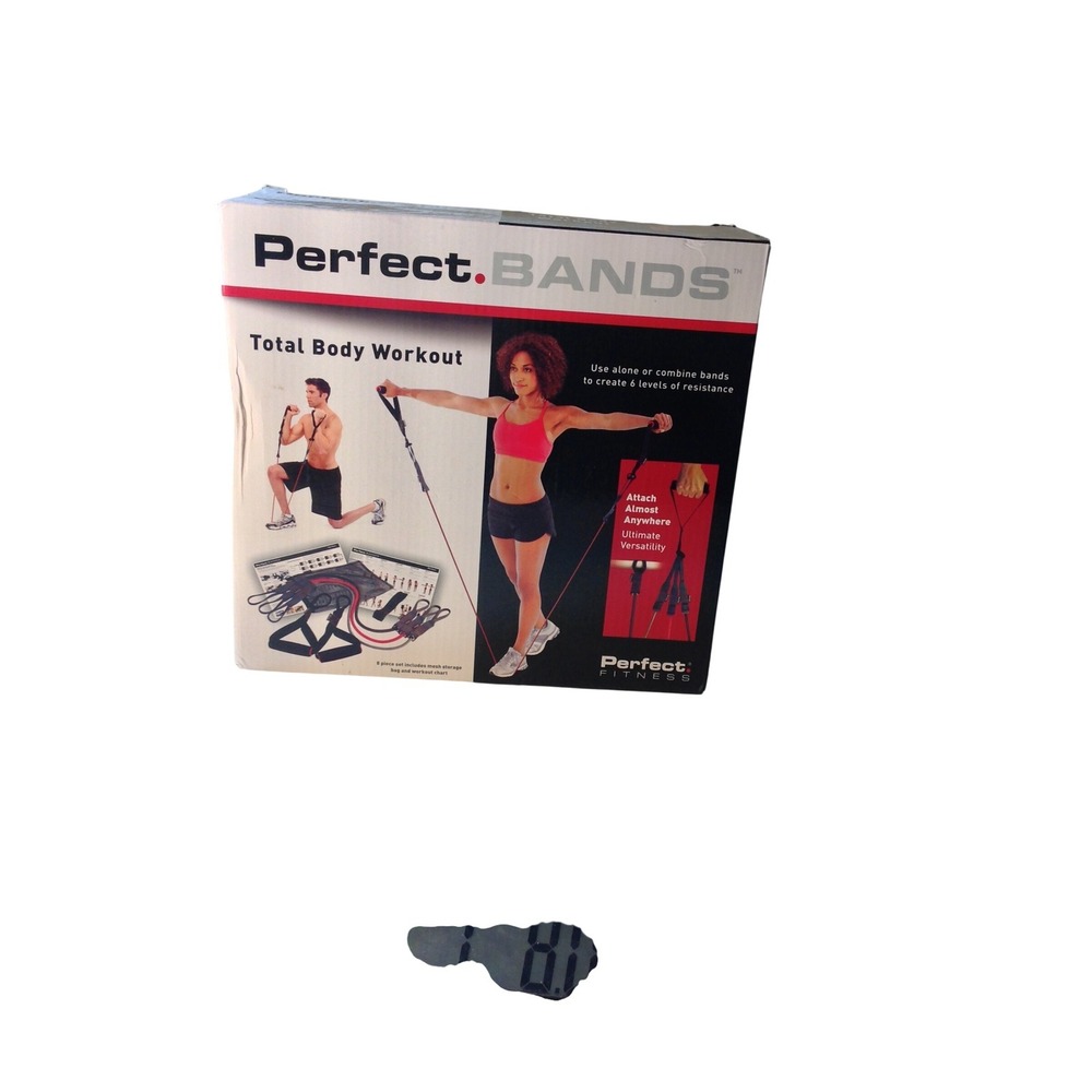 Perfect Fitness Perfect Bands Resistance Band Set Total Body Workout